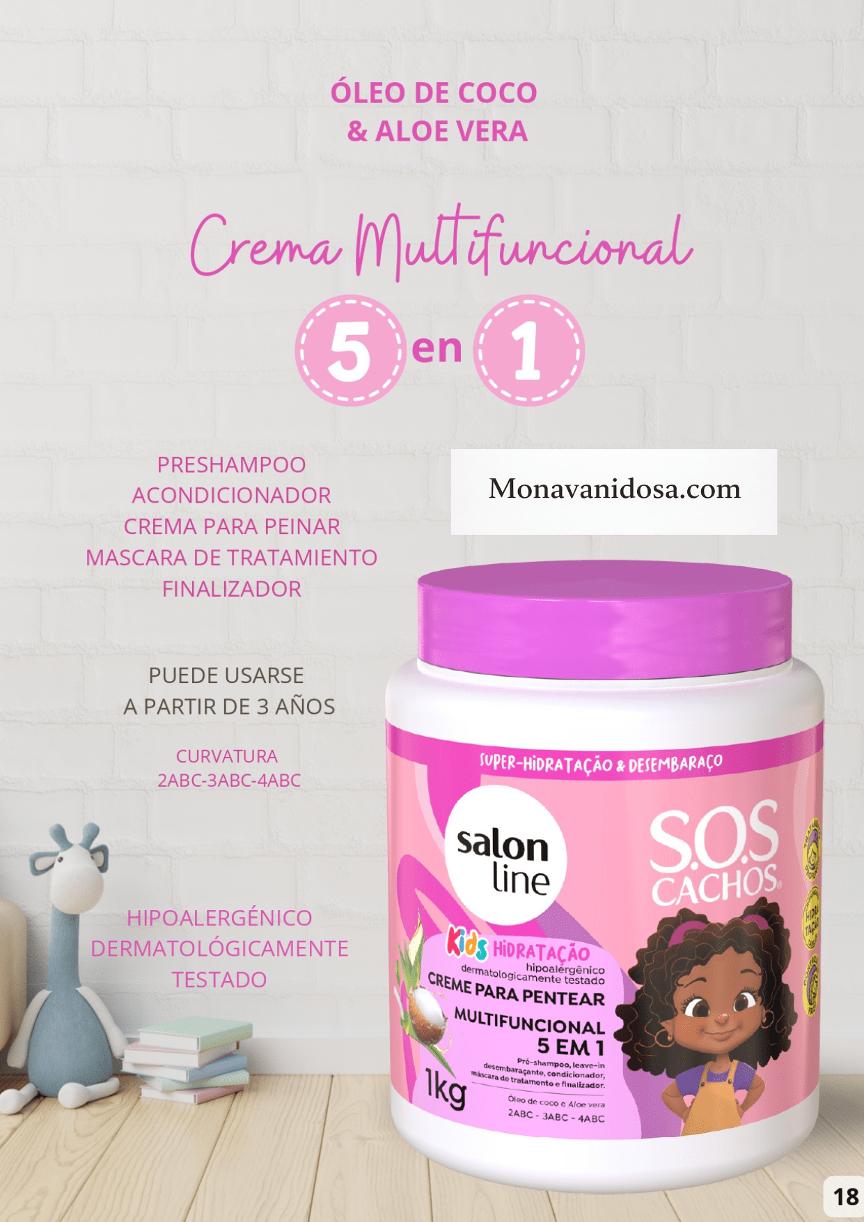 CREMA KIDS SOS CACHOS CREMA SOS CACHOS KIDS 1 KG - Image 1